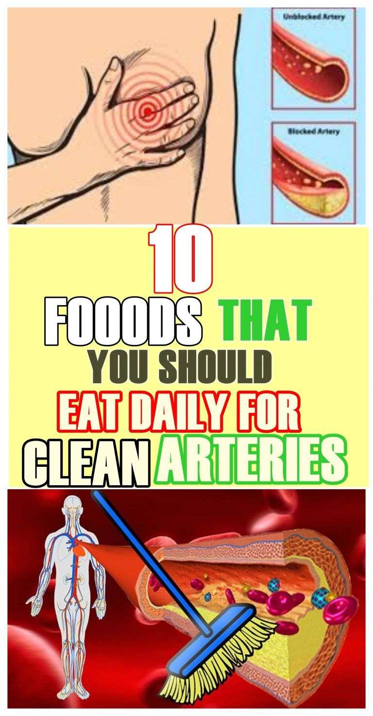 10 Foods That You Should Eat Daily For Clean Arteries