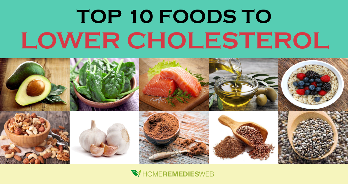 10 Heart Healthy Foods to Reduce Cholesterol