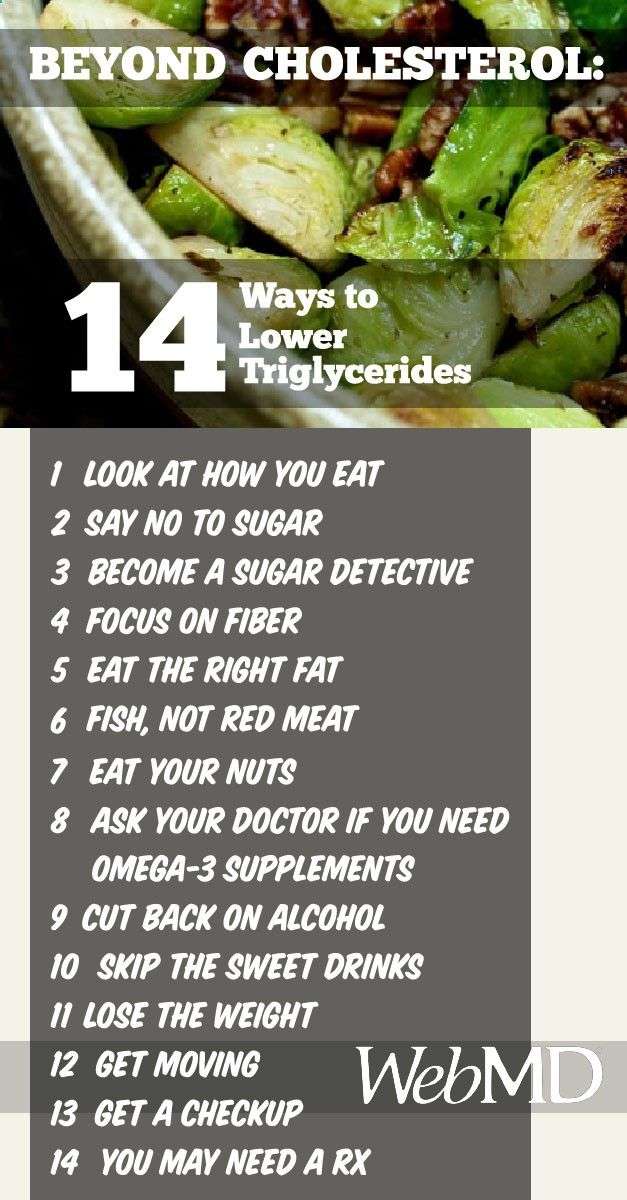 14 Ways to Lower Triglycerides
