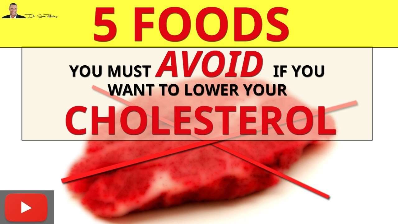 5 Worst High Cholesterol Foods You Must Avoid [Clinically ...
