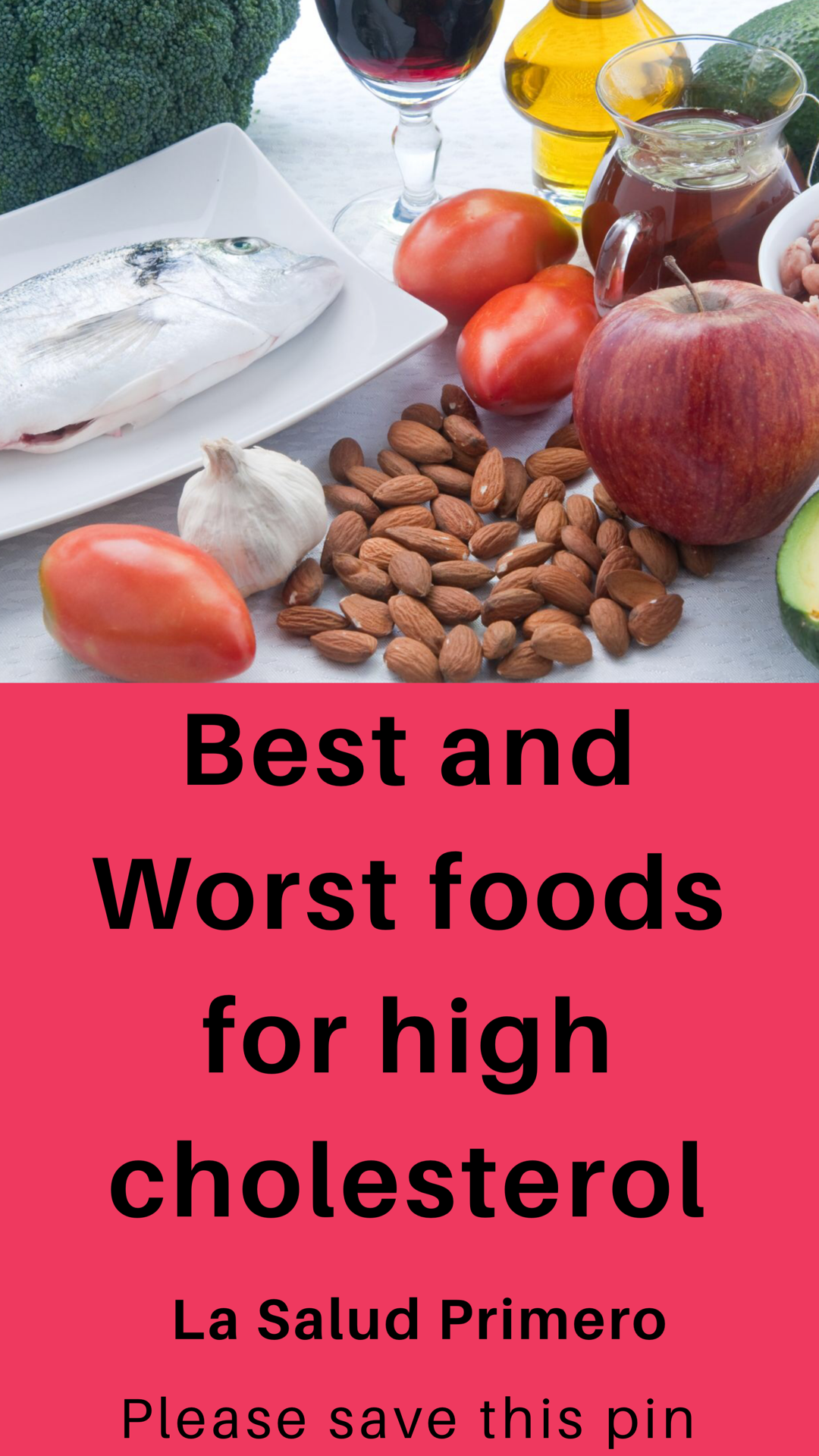 Best and worse foods for high cholesterol