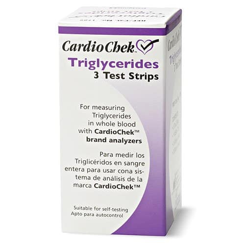 CardioChek Triglycerides Test Strips 3 Count