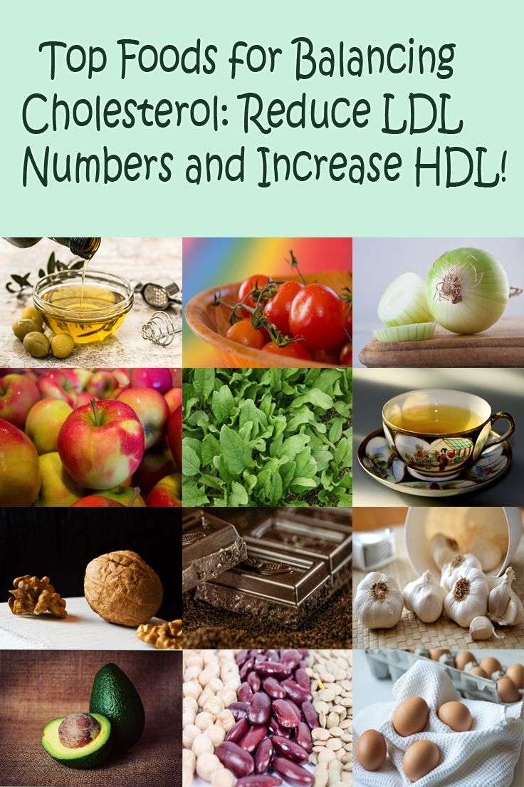 Cholesterol balancing foods (decreasing LDL &  increasing ...