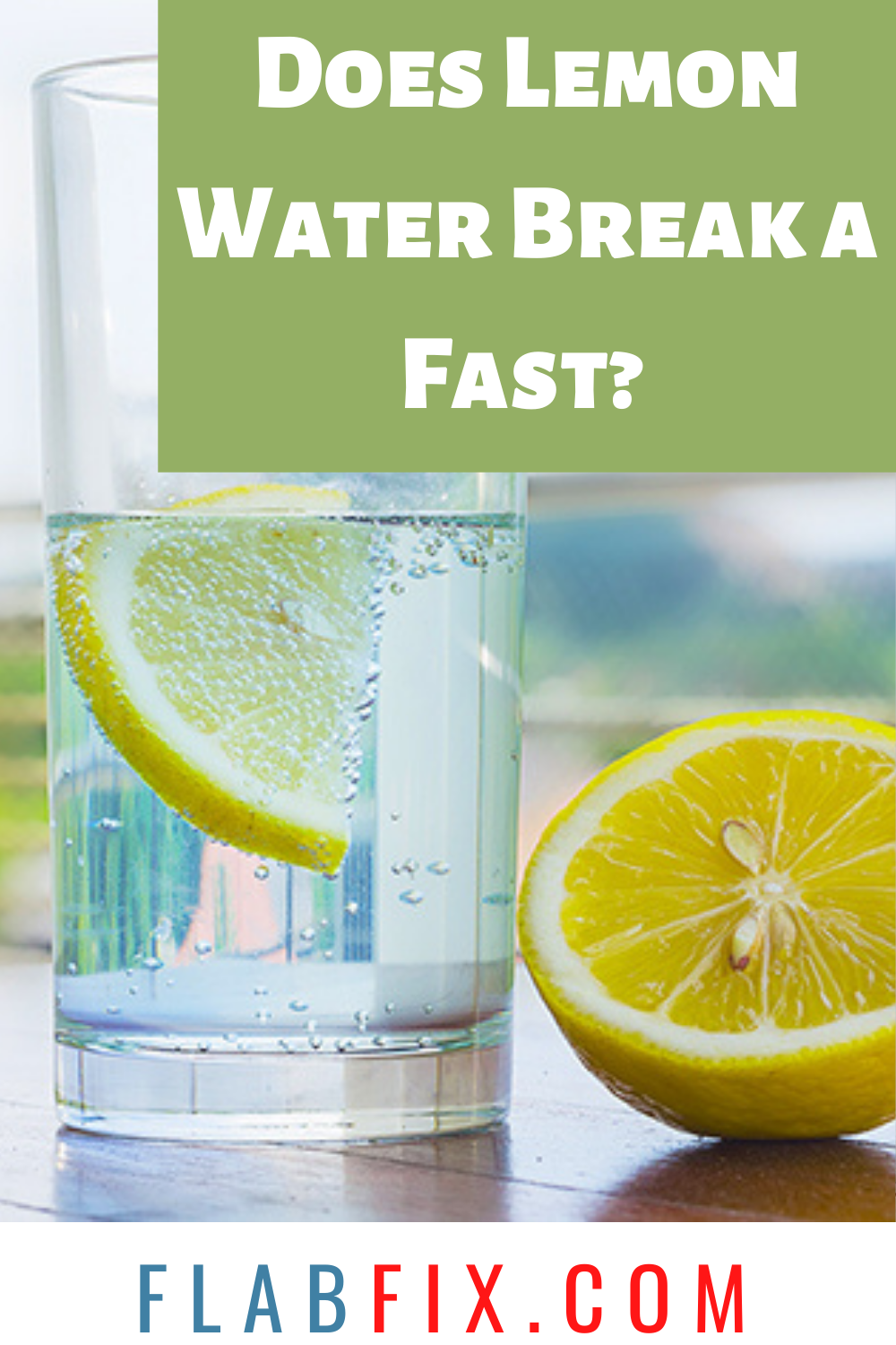 Does Lemon Water Break a Fast?