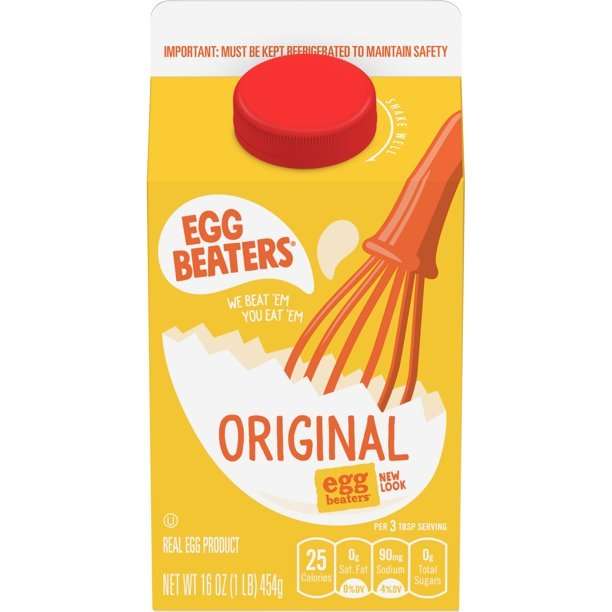 EGG BEATERS Real Egg Product No Cholesterol No Fat Real ...