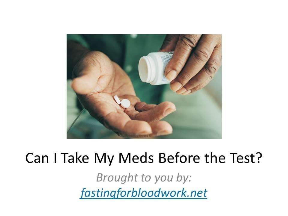 Fasting for Blood Work
