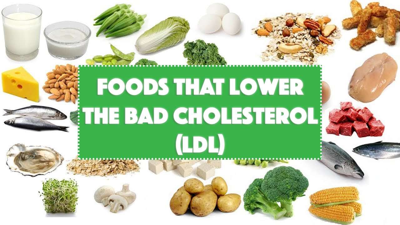 food that helps to lower the bad cholesterol (LDL)