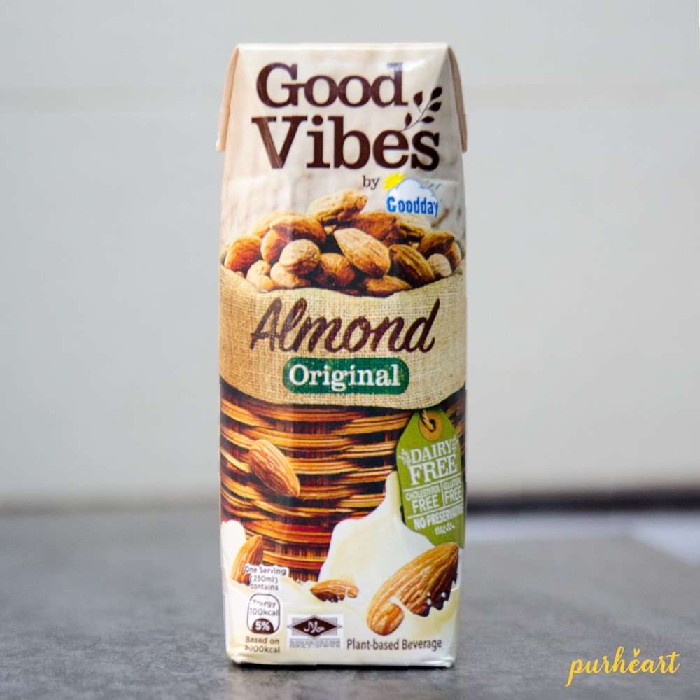 Good Vibes Almond Original Milk 250ml (by Goodday) 100% ...