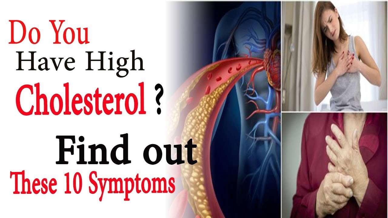 High cholesterol symptoms