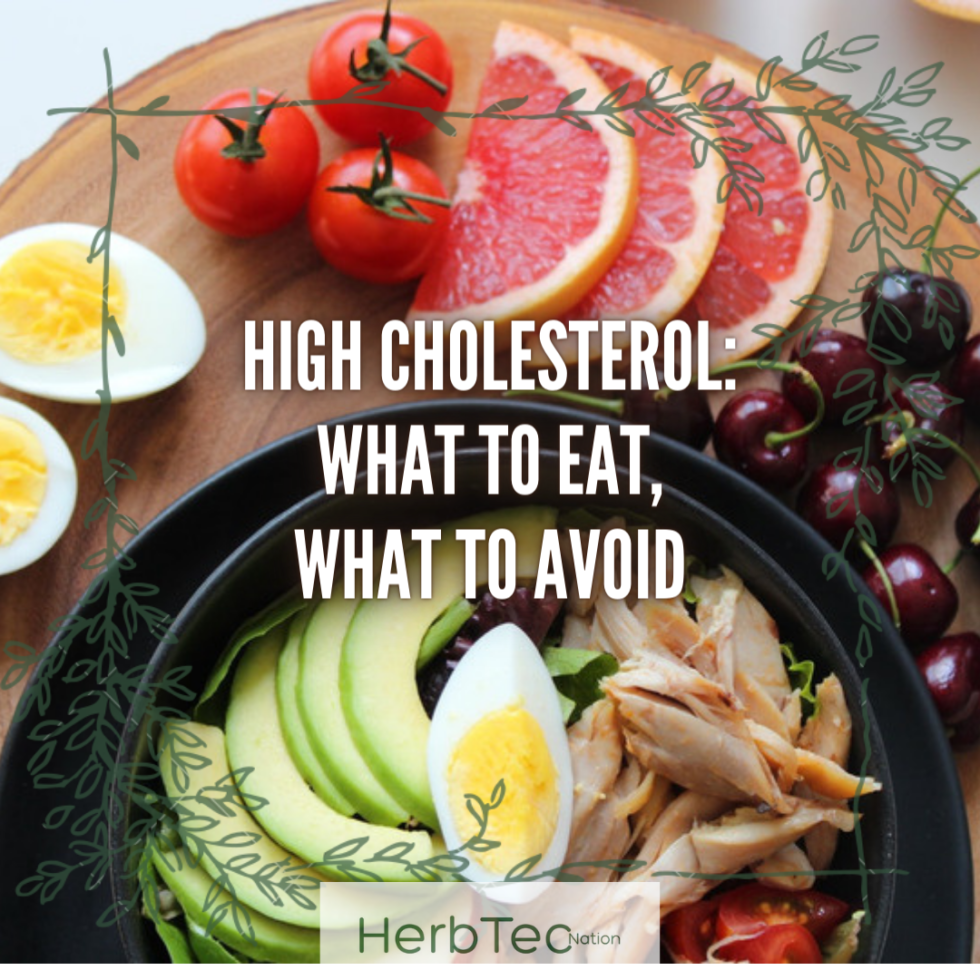 HIGH CHOLESTEROL? WHAT TO EAT, WHAT NOT TO EAT