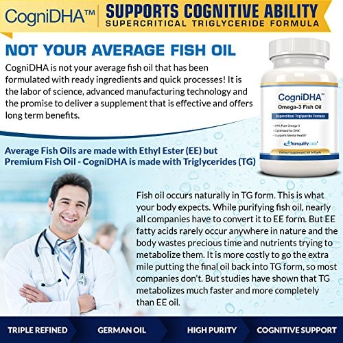High DHA Omega 3 Fish Oil