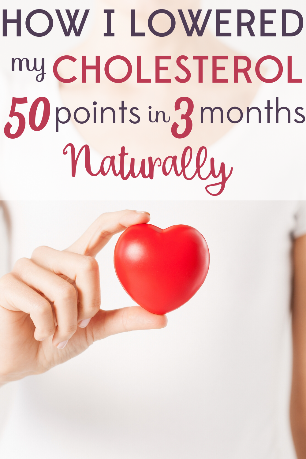 How I Lowered My Cholesterol 50 Points in 3 Months ...