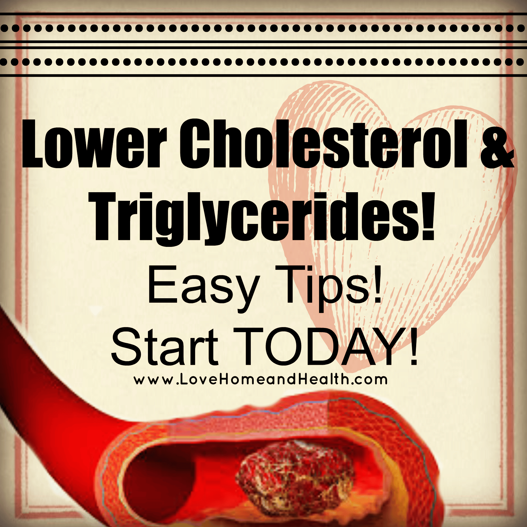How To Lower Ldl Cholesterol And Triglycerides