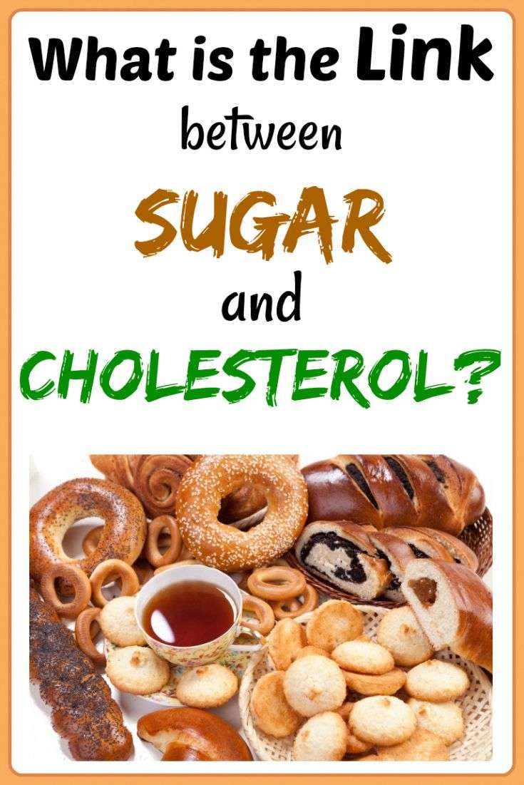 Link between sugar and cholesterol #lowercholesterolnaturally