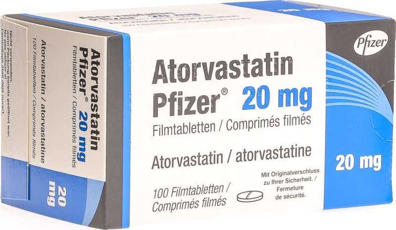 Lipitor Atorvastatina 20 Mg Pfizer