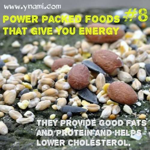 Nuts and seeds provide good fats and protein and helps ...