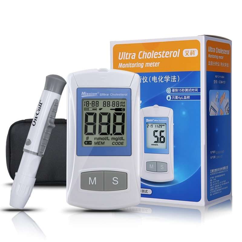 On Call Ultra Cholesterol Meter/Blood Lipid Analyzer/Blood Fat Monitor ...