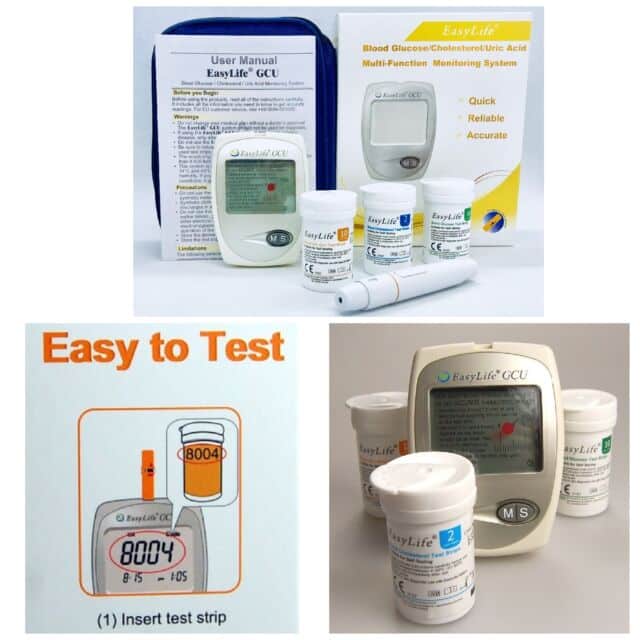 Prima Cholesterol and Triglycerides 2 in 1 Home Test Meter Kit ...