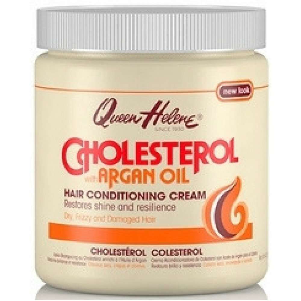 QUEEN HELENE Cholesterol Hair Conditioning Creme Argan Oil, 15 oz ...