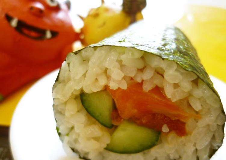 Recipe: Yummy Ehoumaki: Lucky Fat Sushi Rolls with ...