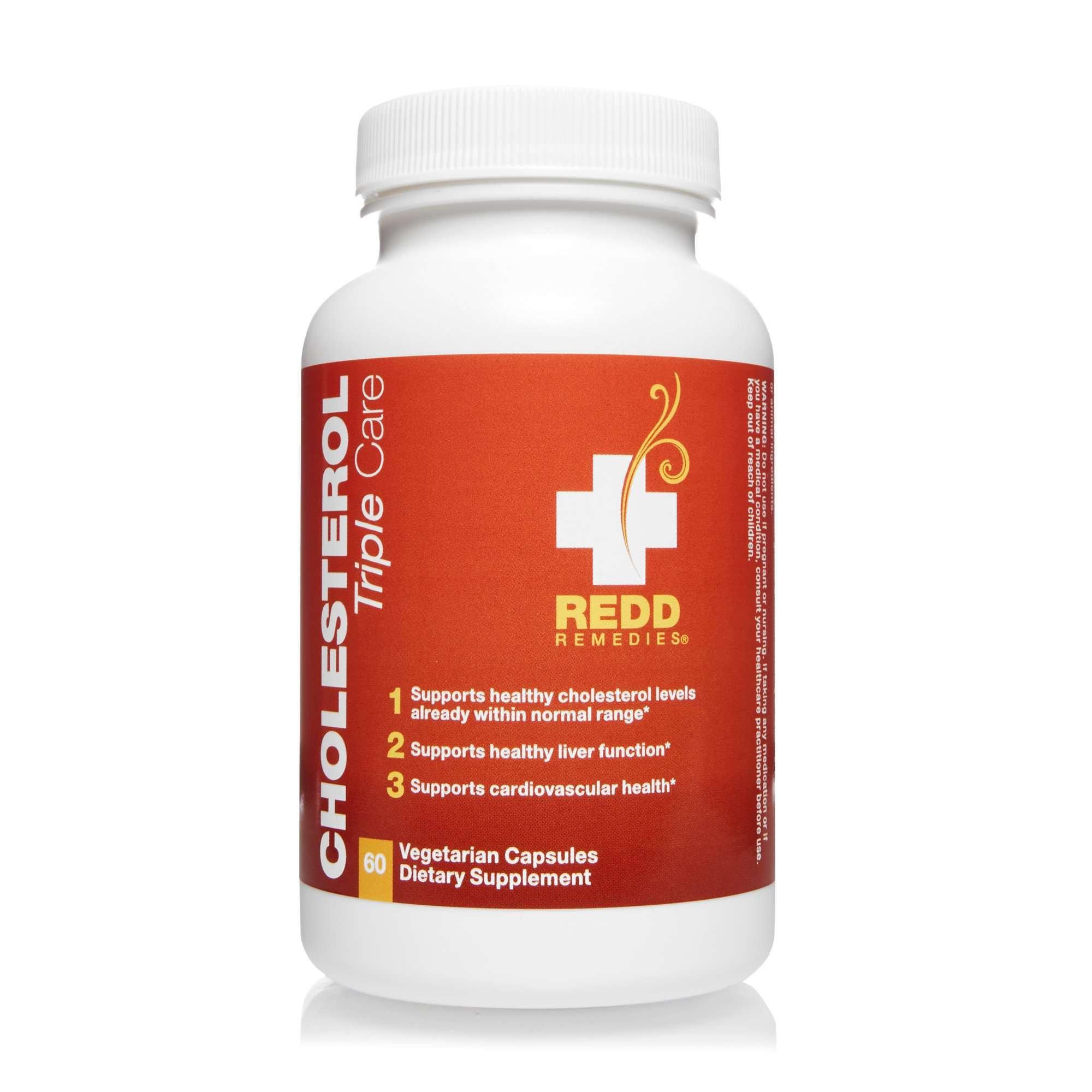 Redd Remedies, Cholesterol Triple Care, Supports Healthy ...