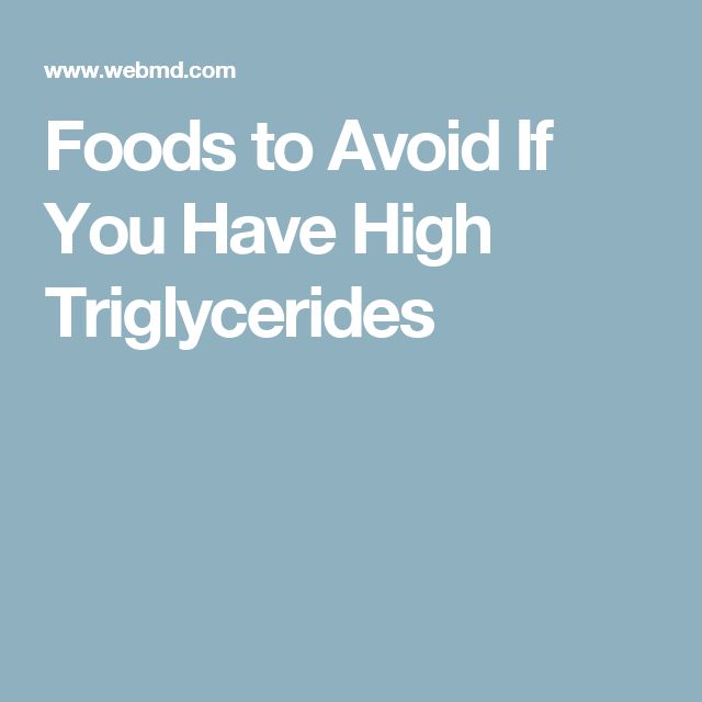 Slideshow: Foods to Avoid If You Have High Triglycerides