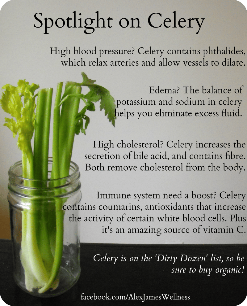 The surprising benefits of #celery.