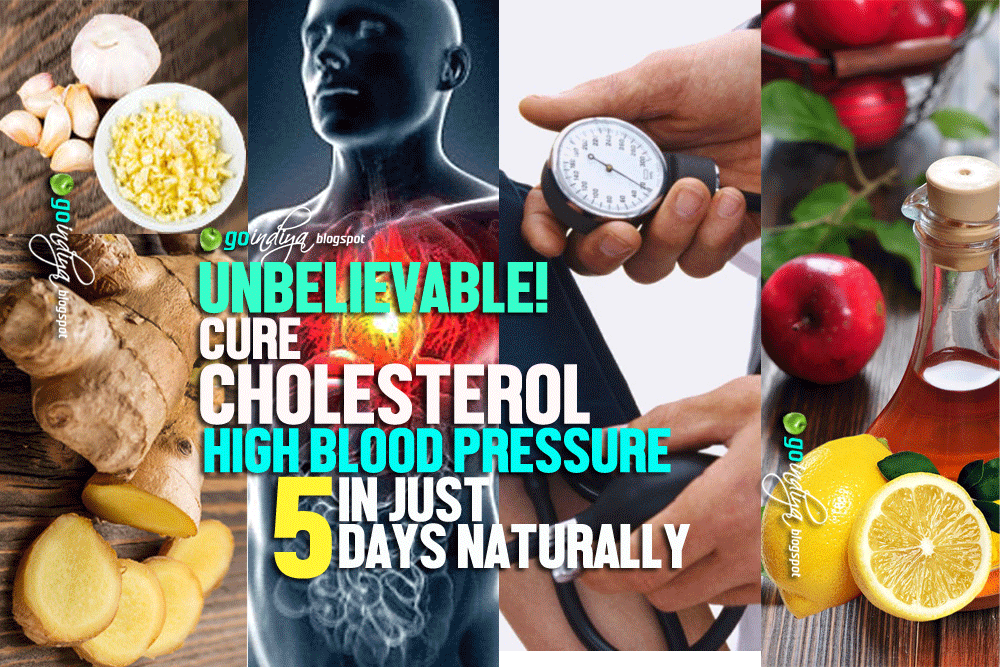 Unbelievable Trick! Cure Cholesterol and High Blood Pressure in Just 5 ...