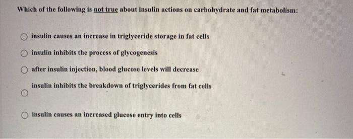 Which of the following is not true about insulin